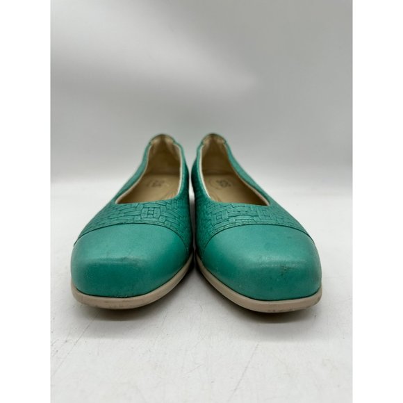 SAS Maui Slip On Loafer Teal Flats Cushioned Orthotic 7.5 - Picture 7 of 11